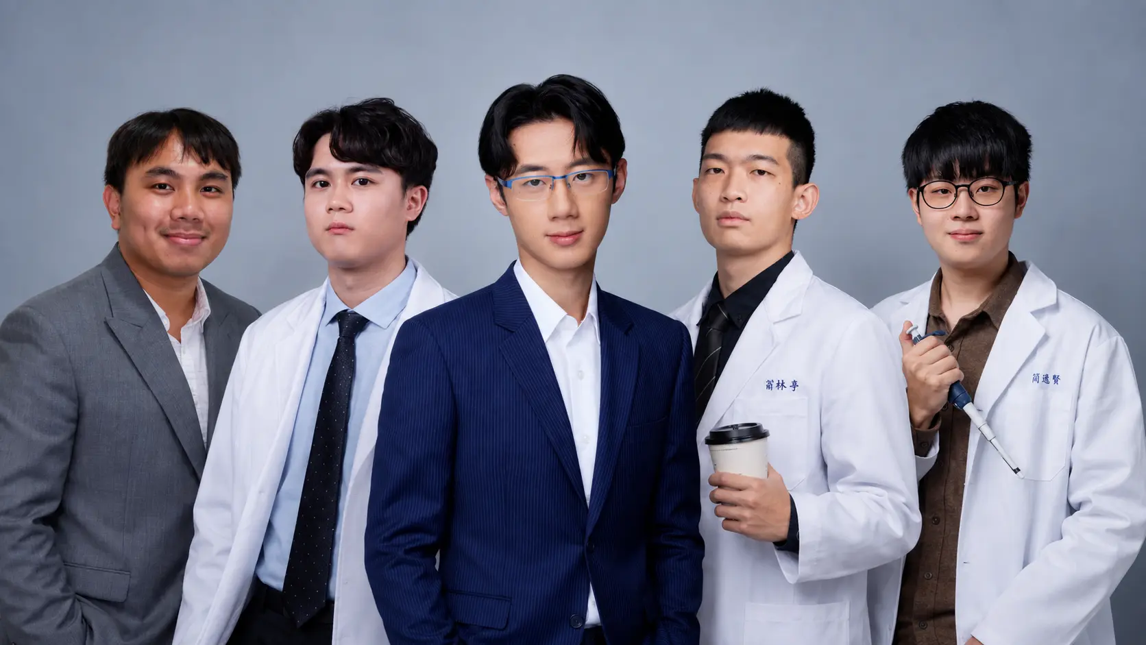 預途團隊成員合照:藥師與研究顧問